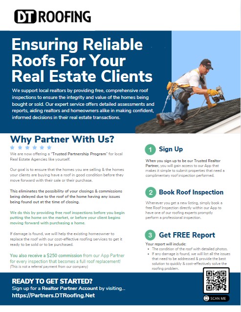 Branded Referral Partnership Flyers - RoofingReferrals.com